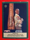 1995 MILWAUKEE BREWERS Bob Uecker Police Baseball Card Vtg MLB HOF