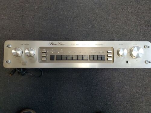 Vintage Phase Linear 3000 series 2 preamplifier, Bearly Used With Original  Box.