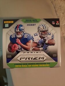 2018 Panini Prizm Football Hobby Box REPACK W/extra Cards And 1 Slabbed Card