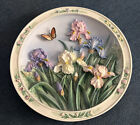 Lena Liu Beautiful Gardens The Iris Garden - 3D plate - Bradford Exchange