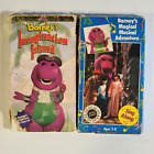 Barney - Magical Musical Adventure + Imagination Land VHS 1992 FAMILY - LOT OF 2