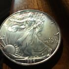 1996 American Silver Eagle 1oz “some” TONING