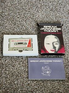 Speak Japanese Today Cassette Tape Nihongo Institute 1970 Complete