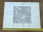 Vintage 1963 Michigan Dept of Conservation Crawford County Roads Topo Map (M1)