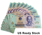 New 10 Million Vietnamese Dongs Unc Banknote 20 x 500,000 VND w/COA & Receipt