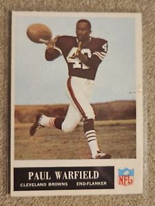 1965 Philadelphia - #41 Paul Warfield Rookie!!!