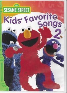 Sesame Street Kids Favorite Songs: Volume 2 (DVD, 2001)