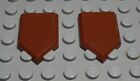 LEGO Sign 2x3 New Brown 2 Piece (1875 #)