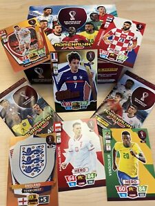 Panini Adrenalyn XL FIFA World Cup Qatar 2022 Trading Cards Box&Binder 36 Packs