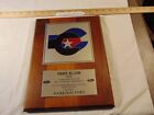 1972 Ford Motor Sales Award Plaque Service All-Star Harrison Ford Wellington OH