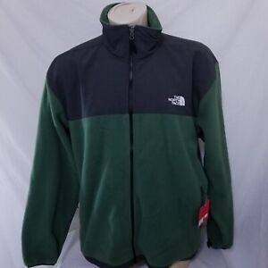 The North Face TNF Kahuna Fleece Jacket Green NWT Coat Ski Full Zip Denali XL