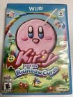 Kirby and the Rainbow Curse Nintendo Wii U COMPLETE Game+Case+Electronic Manual