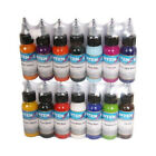 14 Color Intenz Tattoo Ink Set 1oz 30ml Bottles Genuine Inks Permanent Makeup