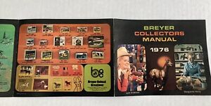 Breyer Collectors Manual 1976 Horses Stables Animals Boxed Sets COLOR Pamphlet
