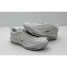 NIKE MEN'S AIR MAX 97 SHOES WHITE/WOLF GREY SIZE 16 PRE-OWNED #022S