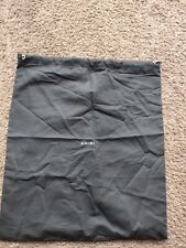 Amiri Drawstring shoe purse accessories Dust Bag Black Replacement Styling