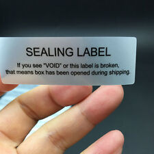 100PCS~ Security Seal Tamper Proof Void Security Warranty Stickers 2.36