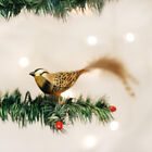 OLD WORLD CHRISTMAS MEADOWLARK GLASS CLIP-ON BIRD  CHRISTMAS ORNAMENT 18069