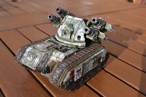 Warhammer 40k Astra Militarum Imperial Guard Wyvern Tank Winter Cammo