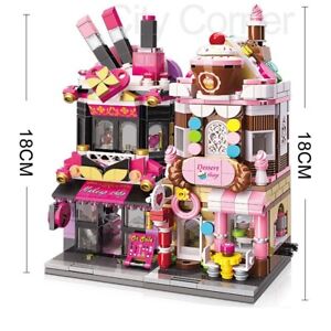 New Street Shop City Building Blocks Kids Gift Toys Corner Enlighten best Toys