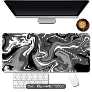Brand New- MultiColor Gaming Mouse Pad , Black, White, Gray [23.62in x 11.81in]