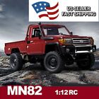 MN82 RC Crawler RED 1/12 Scale Pick Up Truck METAL DRIVESHAFT 2.4G 4WD US SELLER