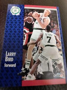 1991 Fleer Larry Bird Celtics PSA 9