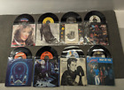 45 RPM Vinyl Records Lot Of 8 Picture Sleeve Records - Rolling Stones - Journey