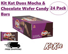 Kit Kat Duos Mocha & Chocolate Wafer Candy Bars, 1.5 Oz, Pack of 24