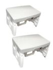 Cosco 1 Step Folding Step Stool 2 Pack | ANSI Type 1A | 300 Lb Capacity Step Sto