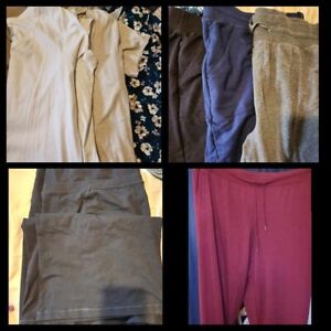 Women’s Clothes Lot Size 2x, 3 Tops, 3 Shorts, Yoga Pants 3X, &  Joggers (#6)