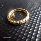 10k Gold Nugget Ring Danity Stackable Size 6