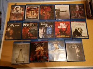 Lot Of 14 Ghost Blu Rsys Grace Frighteners Mama Must Conjuring After Life Evil