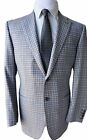 pre-owned canali 1934 sport coat 42R , Multicolor Check  , Current