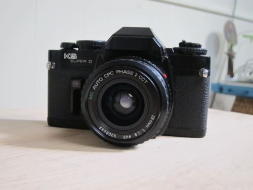 Ricoh KS Super II (SR2000) 35mm SLR Film Camera w/28mm lens