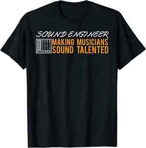New ListingHOT SALE! Funny Audio Engineer Sound Technician Guy Gift T-Shirt S-5XL
