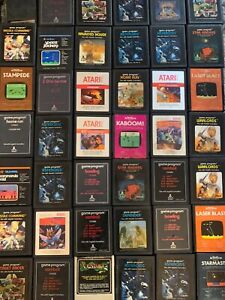 Atari 2600 Games Lot - Tested & Working! 100's to pick and choose updated weekly