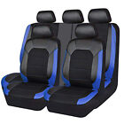 For Toyota Car Seat Cover Full Set Leather 5-Seat Front Rear Cushion Protector (For: More than one vehicle)