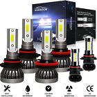 For Toyota 4Runner Sport Utility 4-Door 2006-2009 LED Headlight+Fog Lights Bulbs (For: 2006 Toyota 4Runner)
