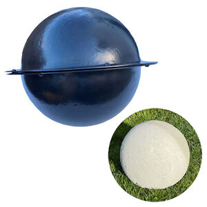 AUTUMN Ball Sphere Mold, Concrete Cement Orb Mold, Garden Decor Mold