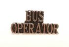Bus Operator - Lapel/Hat Pin - Great Gift for City or School Bus Driver