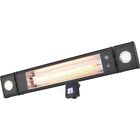 Wall / Stand Mount Patio Heater 1.8kW IP44 with LED Lights 1800W