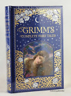 GRIMM'S COMPLETE FAIRY TALES Brothers Grimm Bonded Leather Illustrated SEALED