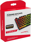 HyperX Pudding Keycaps - Double Shot PBT Keycap Set with Translucent Black