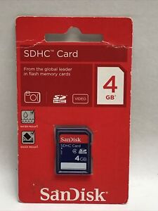 SanDisk 4GB Class 2 - SDHC Card - SDSDB-4096-E11