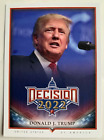 2023 DECISION UPDATE DONALD TRUMP BASE CARD #3