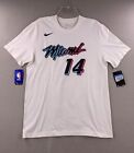 Miami Heat Tyler Herro Nike City Edition Name & Number T-Shirt Men's NBA #14 New