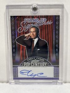 2023 Leaf Pop Century Metal Stand Up Signatures Chevy Chase auto/7 #SUS-CC1