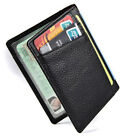 Slim Men's Leather Wallet ID Credit Card Holder Purse Clutch Thin Mini Wallets
