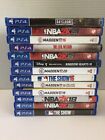 ps 4 game lot PlayStation 4 games 10 in total does not include 3 games in pitche